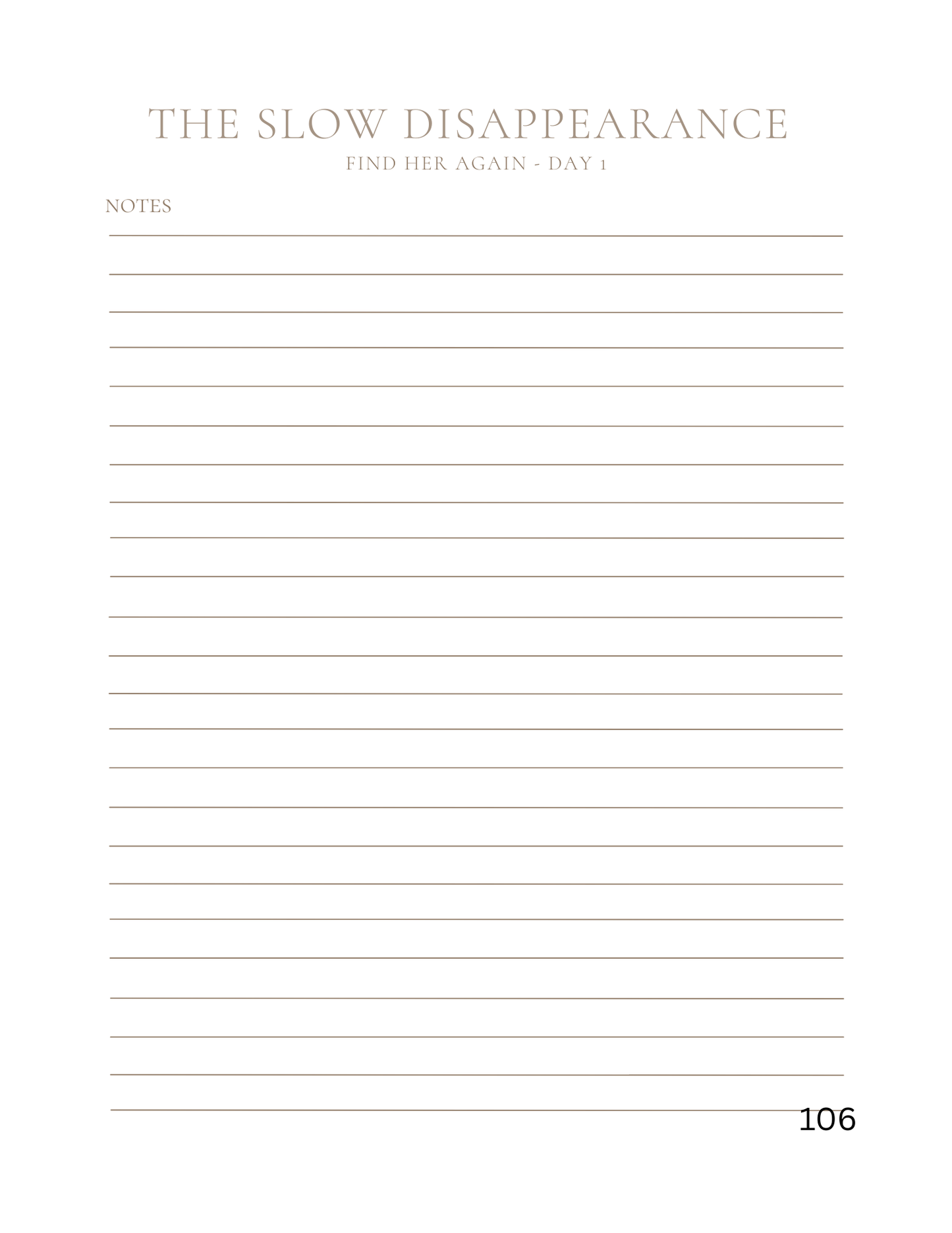 Find Her Again Book+Workbook