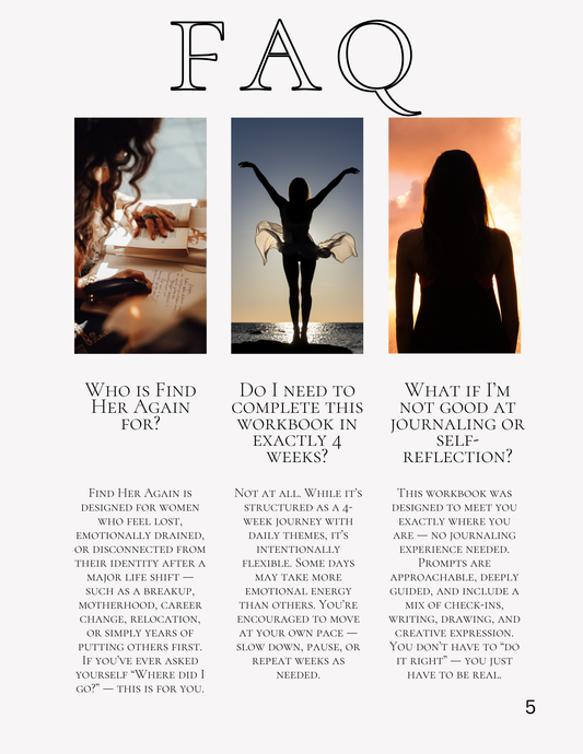 Find Her Again eBook+Workbook